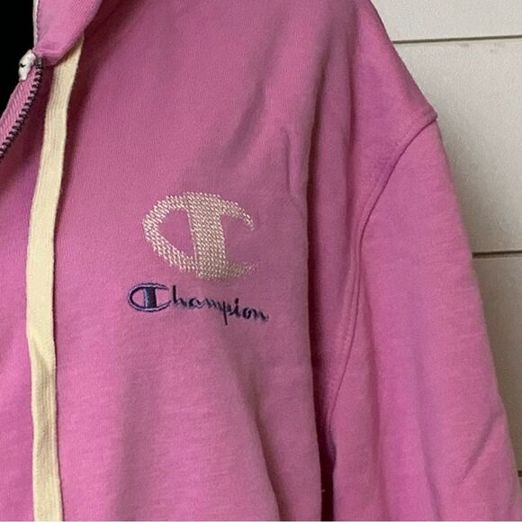 Champion Women's French Terry Full Zip Hoodie size large athleisure athletic - Picture 2 of 10